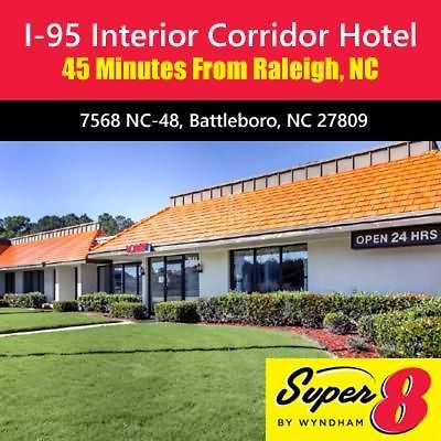 ホテル Super 8 By Wyndham Rocky Mount I-95 Exit 145 バトルボロ エクステリア 写真